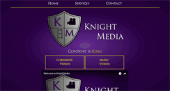 Desktop Screenshot of knight-media.co.uk